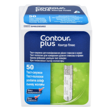ТЕСТ-смужка CONTOUR PLUS №50