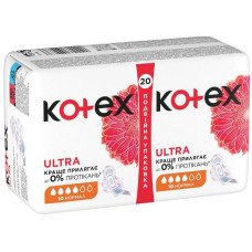 ПРОКЛАДКИ KOTEX Ultra Dry Normal №20