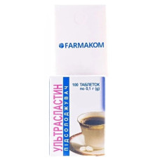 УЛЬТРАСЛАСТИН табл. 0,1 г №100 * ФАРМАКОМ