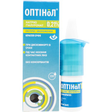 ОПТІНОЛ кр. очні 0,21% фл.10 мл ЯДРАН