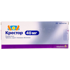 КРЕСТОР табл. в/о 40 мг №28 бліст.