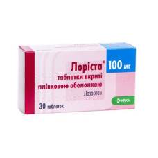 ЛОРІСТА табл. 100 мг №30 бліст.<РЦ> КРКА