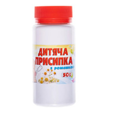 ПРИСИПКА ДИТЯЧА 50г з ромашкою 50г КЛЮЧІ ЗДОРОВЯ