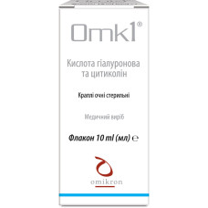 ОМК 1 кр. очні фл.10 мл FARMIGEA S.p.A., Італія для Omikron Italia S.r.l.,