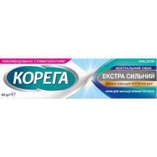 КОРЕГА Екстра сильний крем д/фіксації протезів нейтральний смак 40г