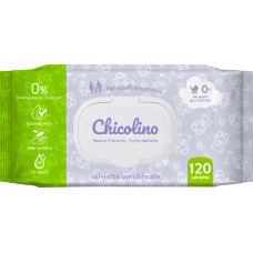 СЕРВЕТКИ ВОЛОГІ CHICOLINO для дорослих і дітей антибактеріальна №60