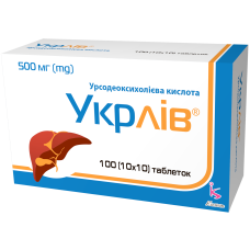 УКРЛІВ табл. 500 мг №100 КУСУМ ФАРМ / КУСУМ ХЕЛТКЕР