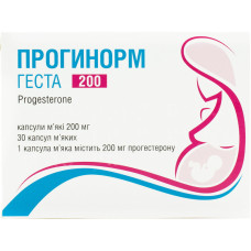 ПРОГІНОРМ ГЕСТА капс. 200 мг №30