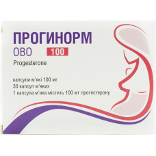 ПРОГІНОРМ ОВО капс. 100 мг №30
