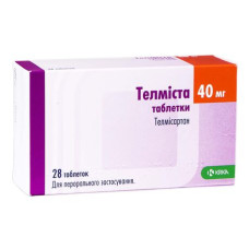 ТЕЛМІСТА табл. 40 мг №28 бліст. КРКА