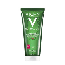 VICHY Нормадерм Фітосолюшн, гель для глиб. очищ. жирної шкіри, 200 мл/3076