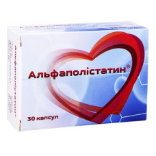 АЛЬФАПОЛІСТАТІН капс. 350 мг №30