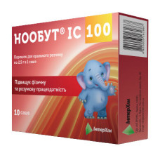 НООБУТ ІС пор. 100 мг/доза 2,5г №10 саше ІНТЕРХІМ