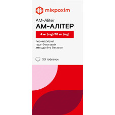 АМ-АЛИТЕР табл. 4 мг/10 мг №30 бліст.