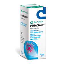 РІНАЗАЛ спрей назал. 0,5 мг/мл №1  фл.10 мл ДАРНИЦЯ
