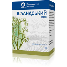 ІСЛАНДСЬКИЙ МОХ чай 25 г №1