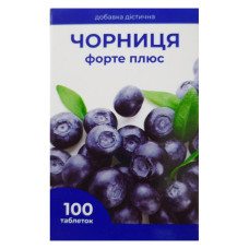 ЧОРНИЦЯ ФОРТЕ табл. №80* ЕЛІТ-ФАРМ