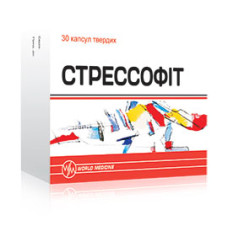 СТРЕССОФІТ капс. №30* К.О. УОРЛД МЕДИЦИН ЄВРОПА С.Р.Л., Румунія