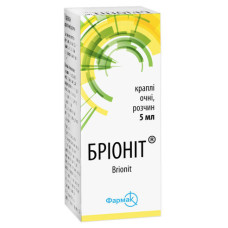 БРІОНІТ кр. очні 5 мл №1 фл.