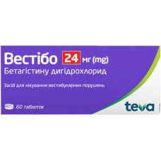 ВЕСТІБО табл. 24 мг №60 БАЛКАНФАРМА