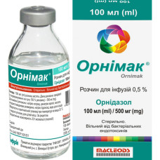 ОРНІМАК р-н д/інф. 0,5% №1 пляшка 100 мл