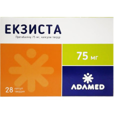 ЕКЗІСТА капс. 75 мг №28 бліст. АДАМЕД ФАРМА АТ