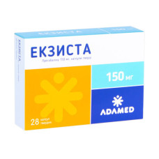 ЕКЗІСТА капс. 150 мг №28 бліст. АДАМЕД ФАРМА АТ