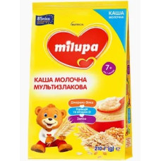 MILUPA каша мол. 210 г мультизлакова від 7міс.
