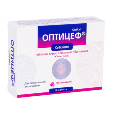 ОПТІЦЕФ табл. 400 мг №14