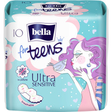 ПРОКЛАДКИ BELLA for teens ультра сенситив екстра софт №10