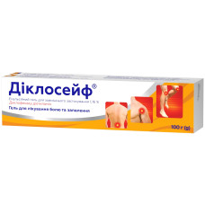 ДИКЛОСЕЙФ гель 1,16% №1 туба 100 г
