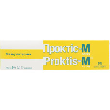 ПРОКТІС-М ПЛЮС мазь ректал. 30 г ФАРМА ДЕРМА