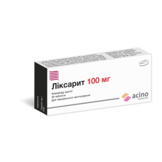 ЛІКСАРИТ табл. 100 мг №30 бліст. ЛАБОРАТОРІЯ НОРМОН