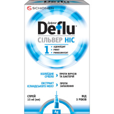 ДЕФЛЮ СІЛЬВЕР НІС спрей 15 мл №1 фл. ЧАРЛИ