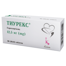 ТИУРЕКС табл. 12,5 мг №90 бліст.<РЦП>