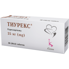 ТИУРЕКС табл. 25 мг №30 бліст.<РЦП>