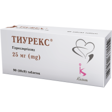ТИУРЕКС табл. 25 мг №90 бліст.<РЦП>
