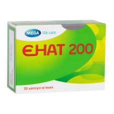 ЕНАТ 200 капс. мякі 200МЕ №30 бліст.