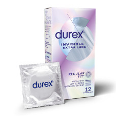 ПРЕЗЕРВАТИВИ DUREX INVIS.EXTRA LUBE#12 РЕККИТТ БЕНКИЗЕР