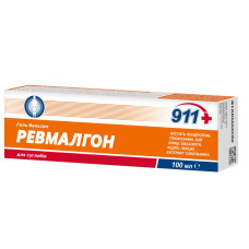 911 Ревмалгон гель д/тіла п/болю суг.та м'яз.100мл