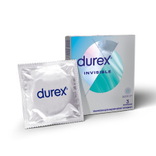 ПРЕЗЕРВАТИВИ DUREX Invisble ультратонк. №3