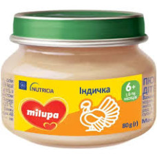 ПЮРЕ MILUPA Яловичина 80г від 6міс
