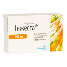 ІНЖЕСТА капс. мякі 100 мг №30 бліст.в пачці