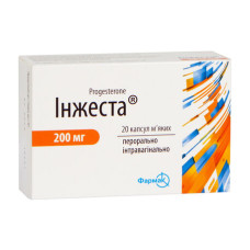 ІНЖЕСТА капс. мякі 200 мг №20 бліст.в пачці