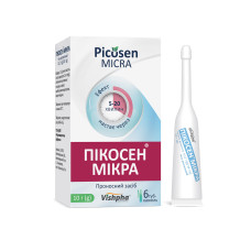 ПІКОСЕН МІКРА гель рект. 0,12 г/10 г №6 туба-канюля 10 г