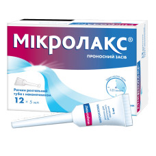 МІКРОЛАКС р-н рект. №12 туба 5 мл з універс.наконеч.