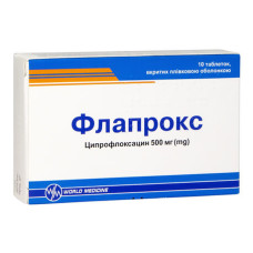 ФЛАПРОКС табл. в/пл. об. 500 мг №10  бліст.