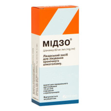 МІДЗО кр. 60 мг/мл №4 фл.15 мл