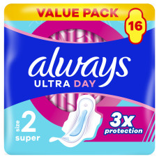 ПРОКЛАДКИ ALWAYS ULTRA супер Дуо №16