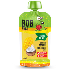 ПЮРЕ BOB SNAIL смузі ананас-груша-яблуко 120г